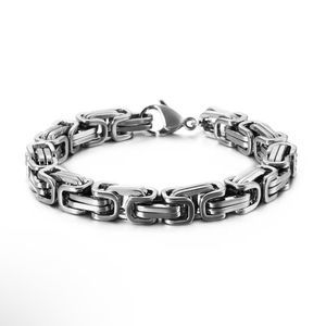 Mens Stainless Steel Bracelet 8.3”